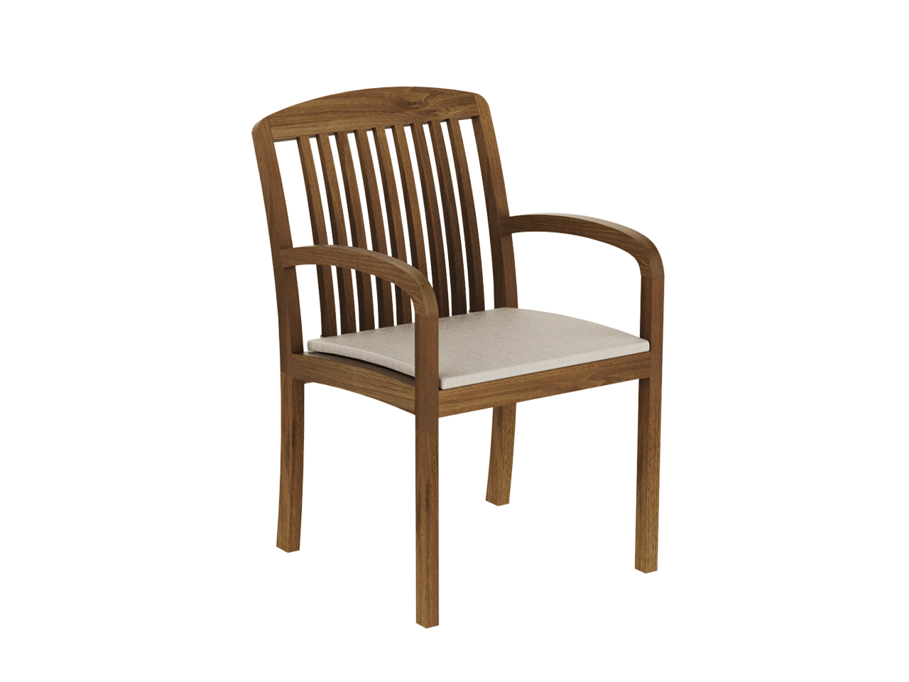 Alexander Rose Bolney Armchair Sand Coloured Cushion