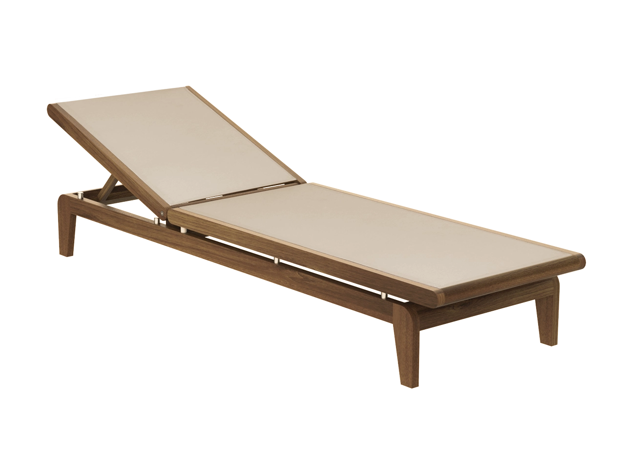 Alexander Rose Bolney Adjustable sunlounger with Sand sling