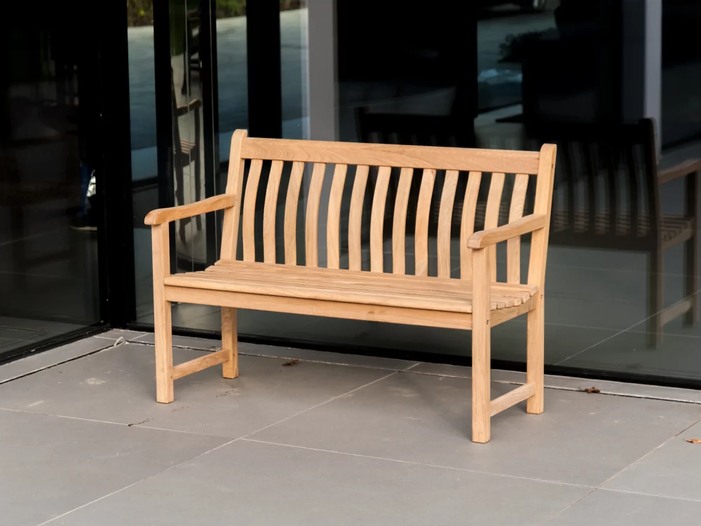 Alexander Rose Broadfield 4ft Roble Bench High Quality Hardwood Bench