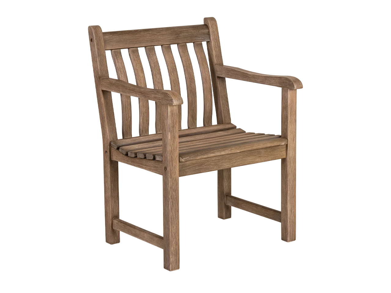 Alexander Rose Broadfield Chestnut Acacia Armchair