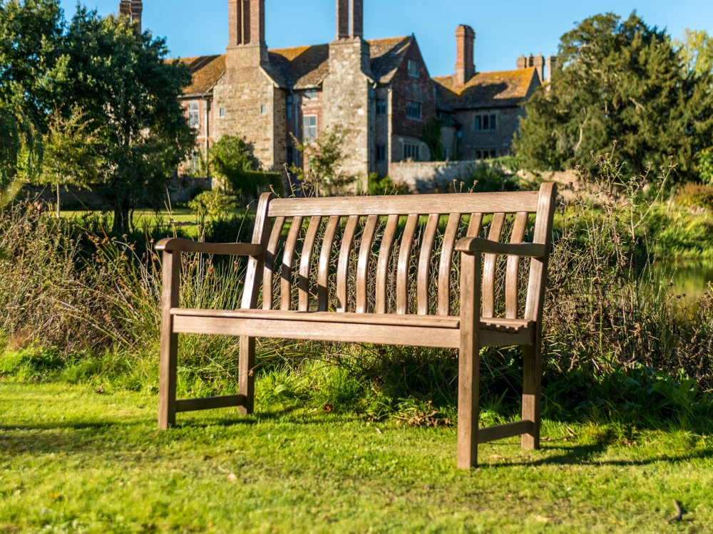 Alexander Rose Broadfield Chestnut Acacia 5ft Bench High Quality Hardwood Bench