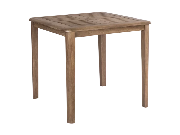 Alexander Rose Broadfield Chestnut Acacia Square Table 0.8m x 0.8m