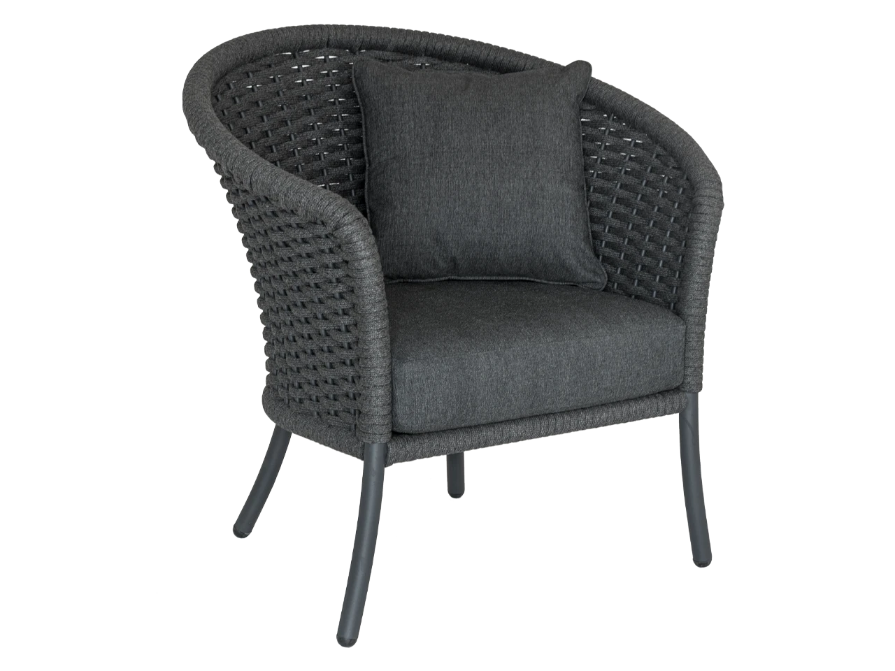 Alexander Rose Cordial Grey Lounge Armchair