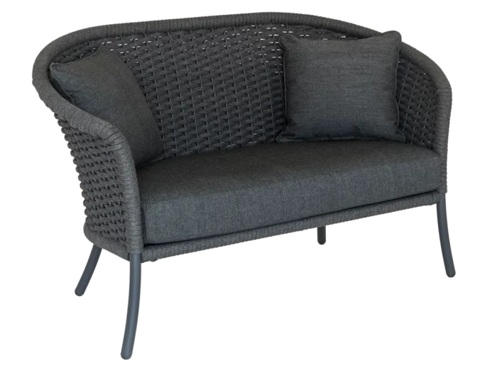 Alexander Rose Cordial Grey 2 Seater Sofa