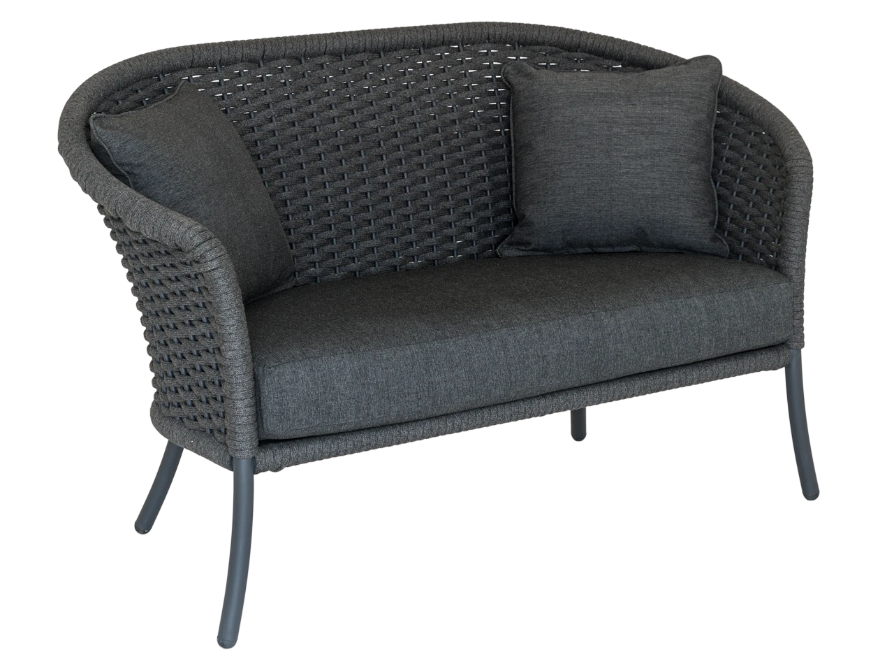 Alexander Rose Cordial Grey 2 Seater Sofa