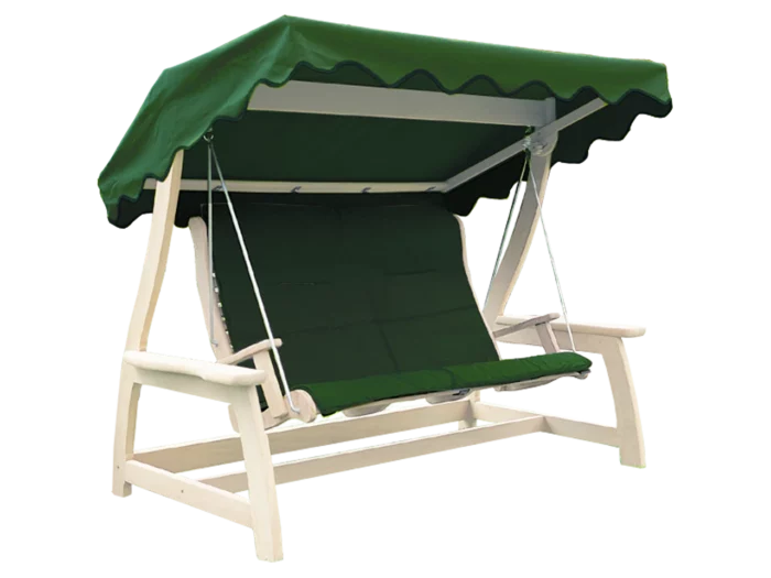 Alexander Rose Green Swing Seat Canopy