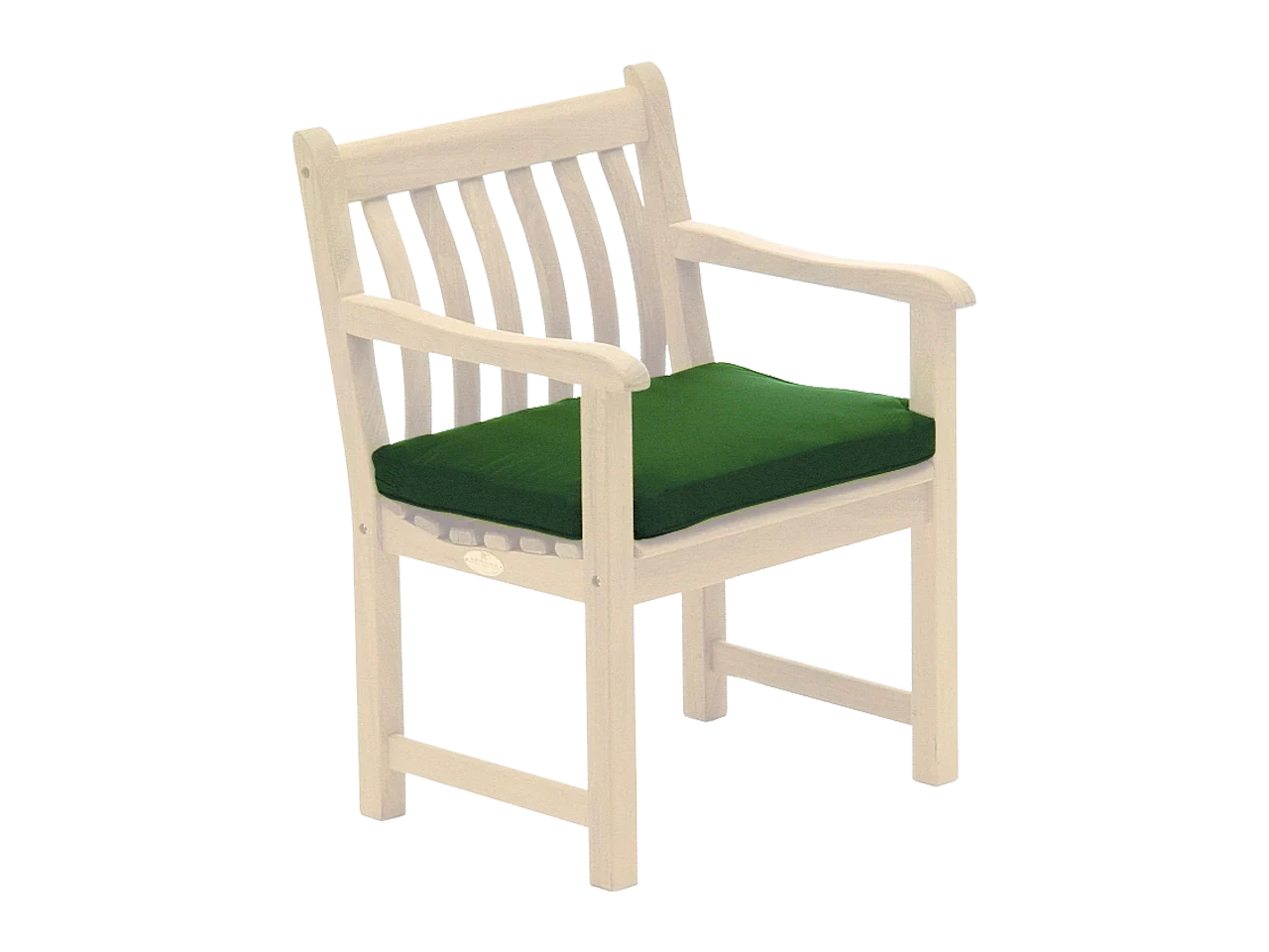 Alexander Rose Green Armchair Cushion