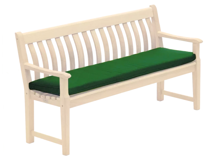 Alexander Rose Green Bench Cushion