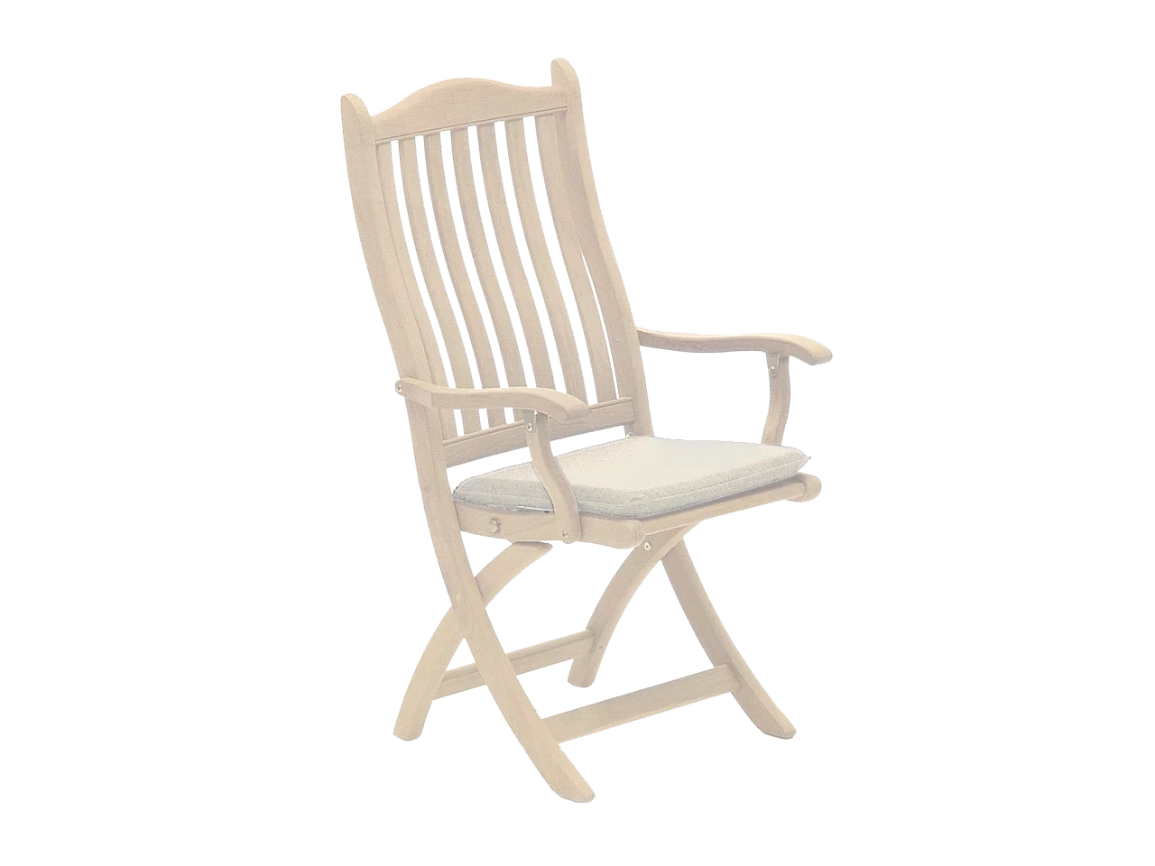 Alexander Rose Oatmeal Armchair Cushion