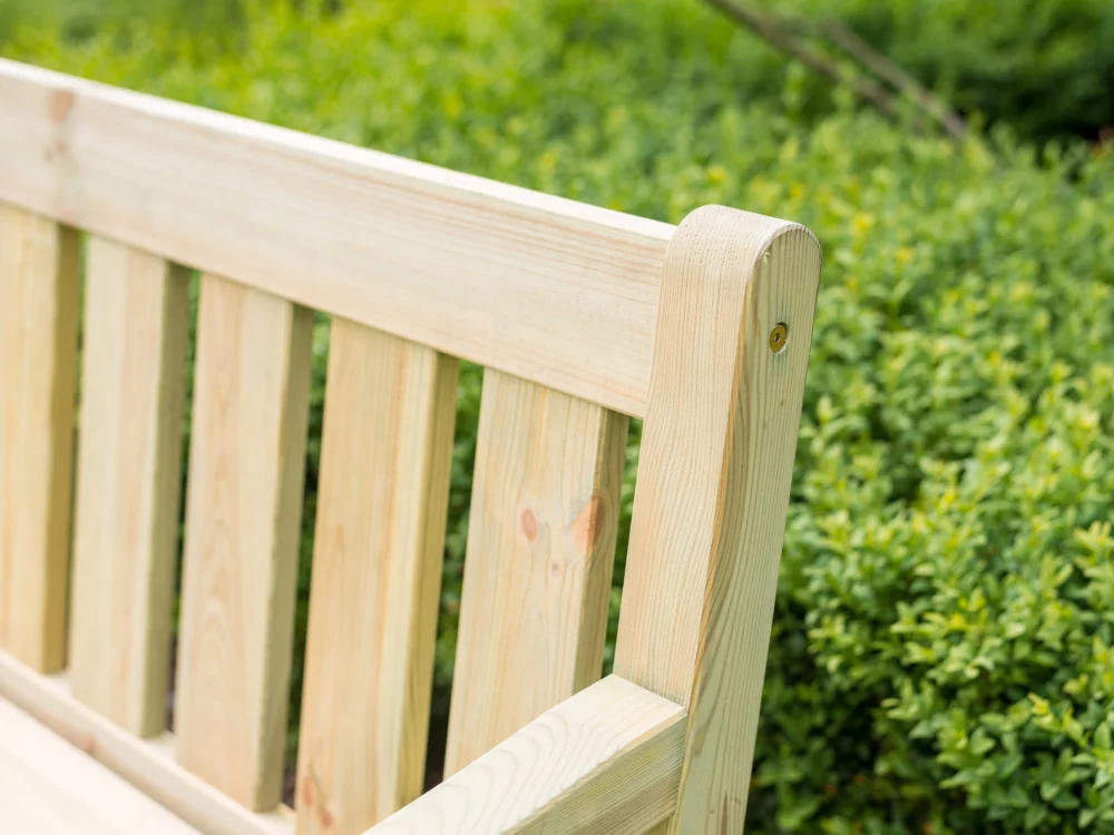 Alexander Rose Malu 4ft Pine Bench High Quality Pine Bench