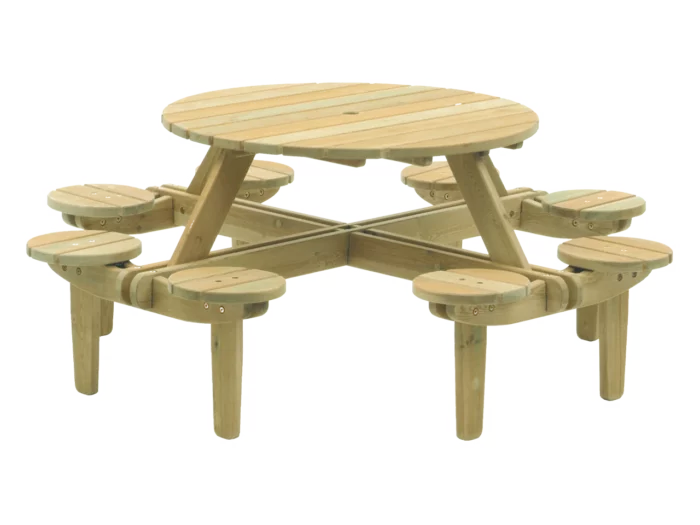 Alexander Rose Malu Pine Gleneagles Picnic Table