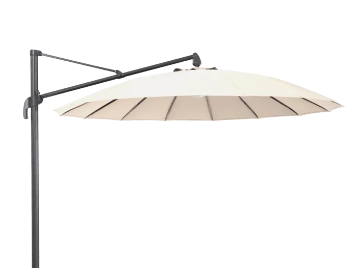 Alexander Rose Round Cantilever Parasol in Ecru