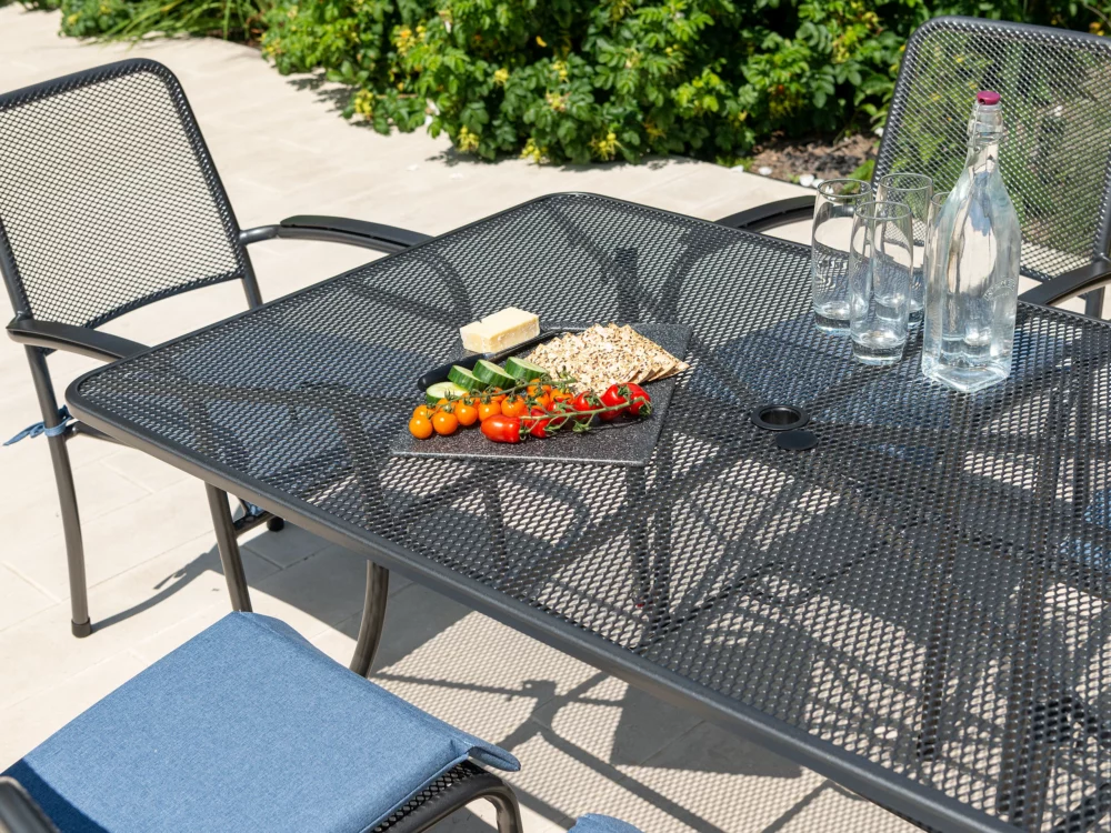 Alexander Rose Portofino Dining Set Quality Metal Garden Furniture