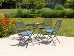 Alexander Rose Portofino Dining Set Quality Metal Garden Furniture