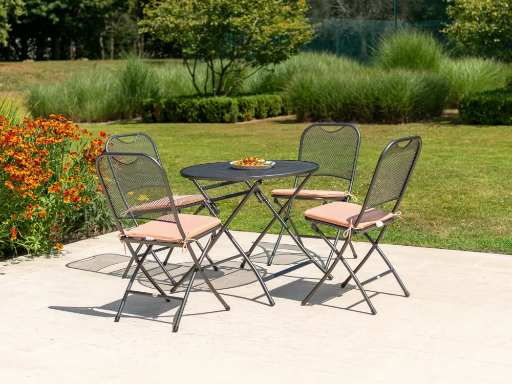 Alexander Rose Portofino Dining Set Quality Metal Garden Furniture