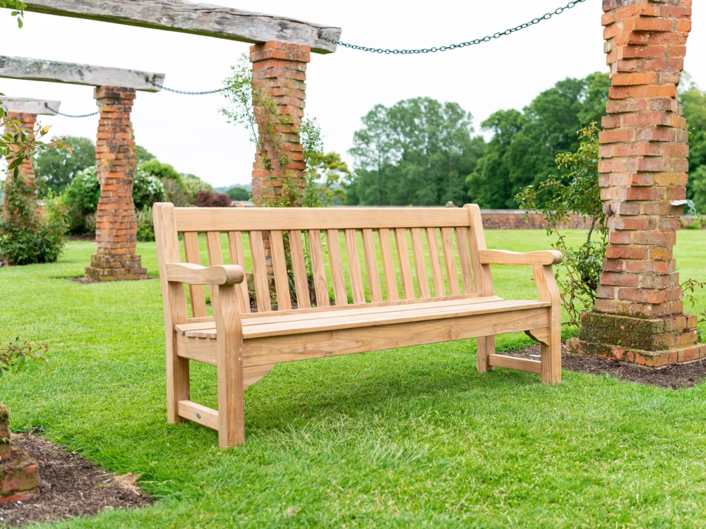 Alexander Rose Teak Royal Park Bench 6ft Luxury Teak bench
