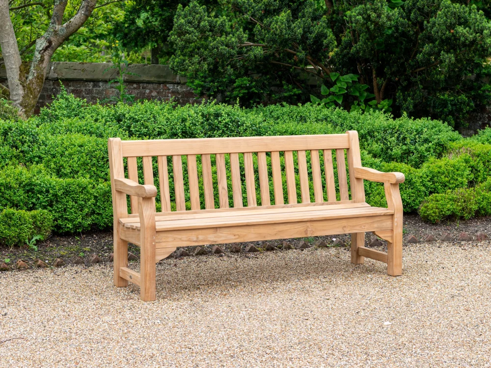 Alexander Rose Teak Royal Park Bench 6ft Luxury Teak bench