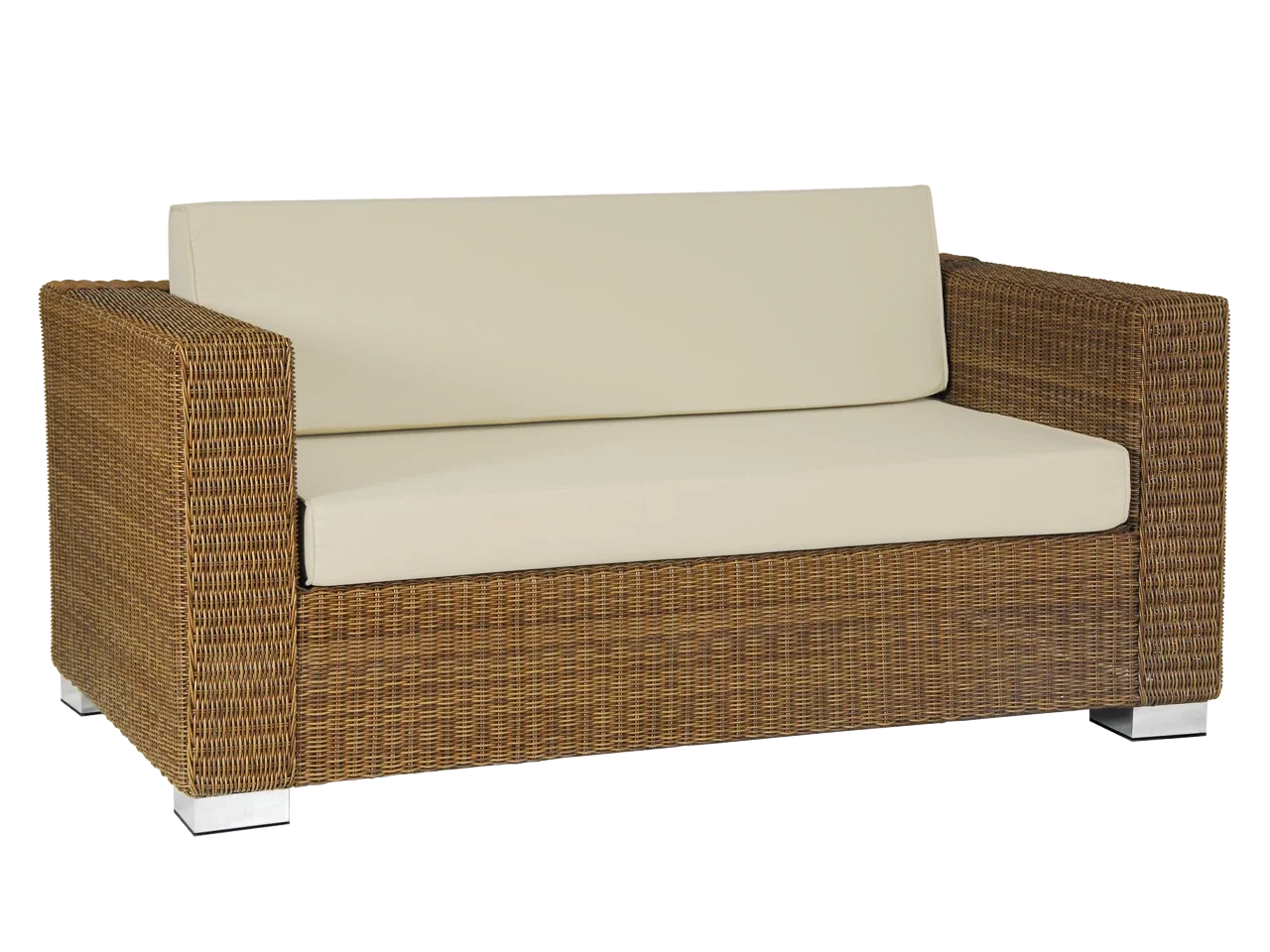Alexander Rose San Marino Corner Module Brown Rattan