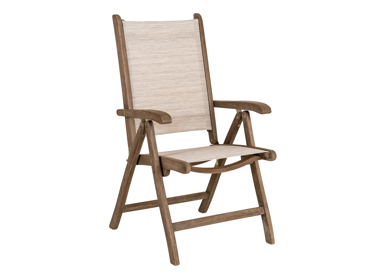 Alexander Rose Sherwood Chestnut Acacia Sling Recliner