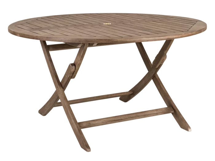 Alexander Rose Sherwood Chestnut Acacia Folding Table 1.4m