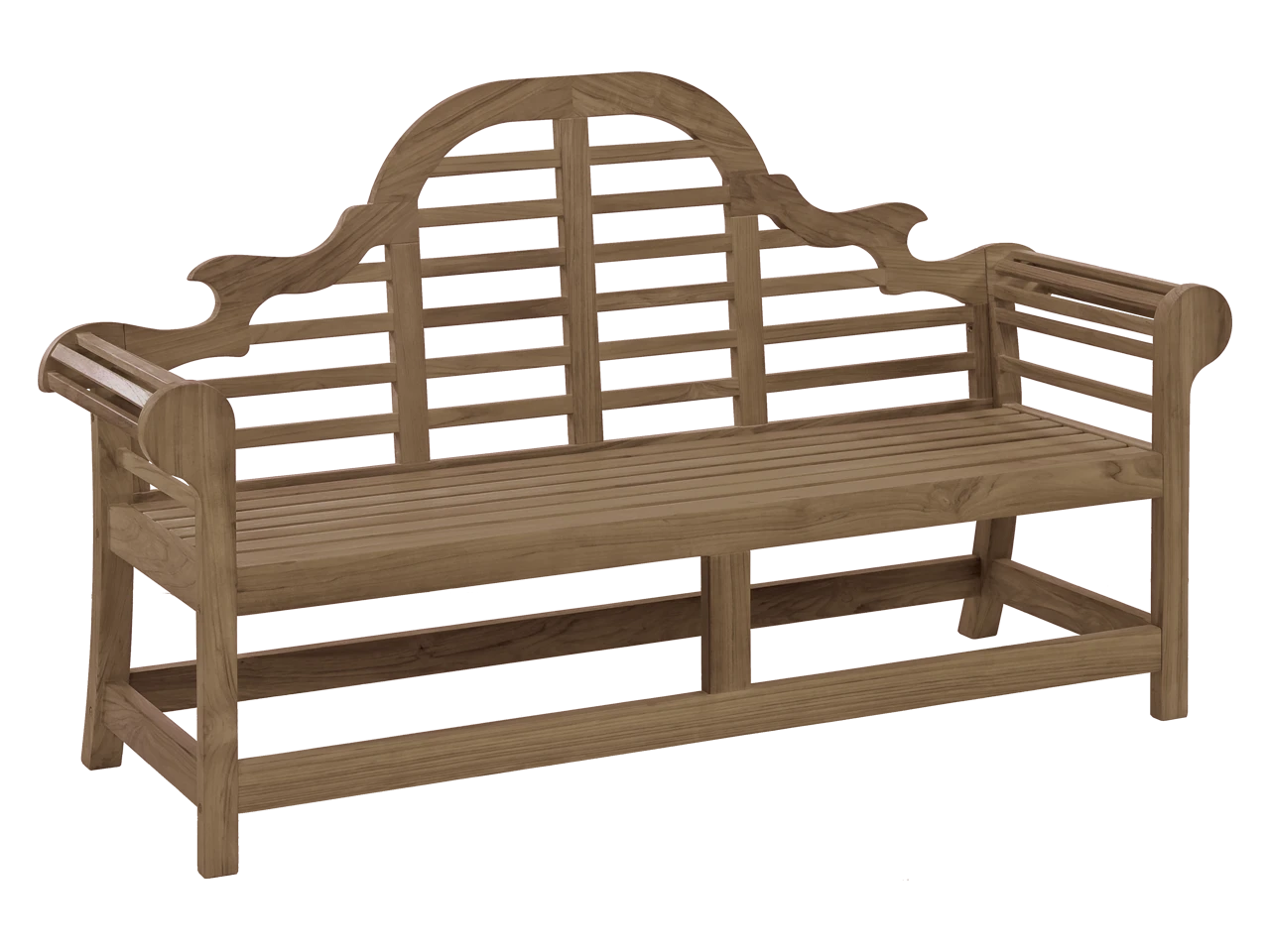 Alexander Rose Sherwood Chestnut Acacia Lutyens Bench 6ft