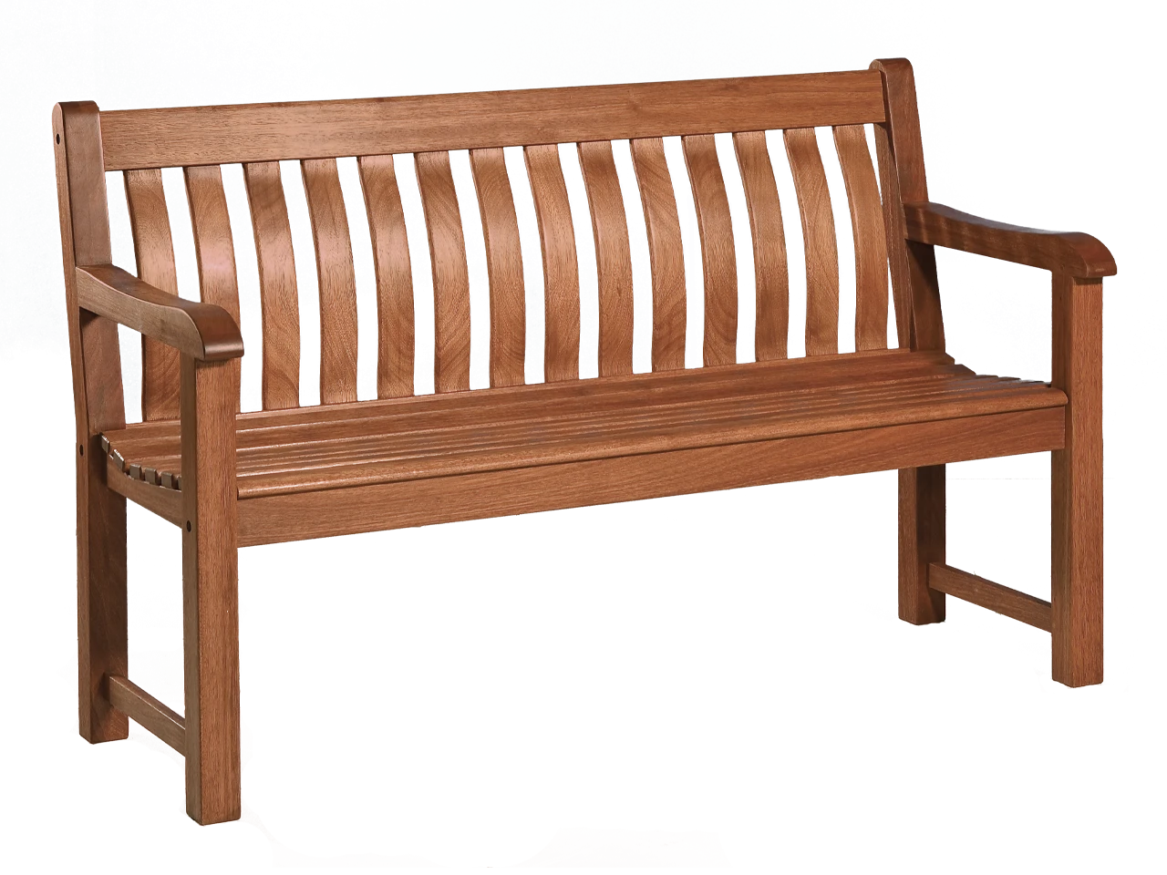 Alexander Rose St George Oiled Mahogany Bench 5ft