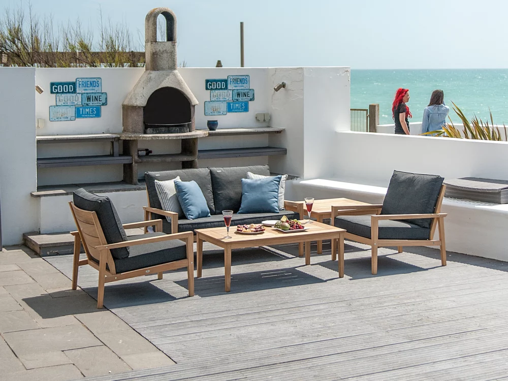 Alexander Rose Tivoli Roble Lounge Set High Quality Hardwood Garden Furniture