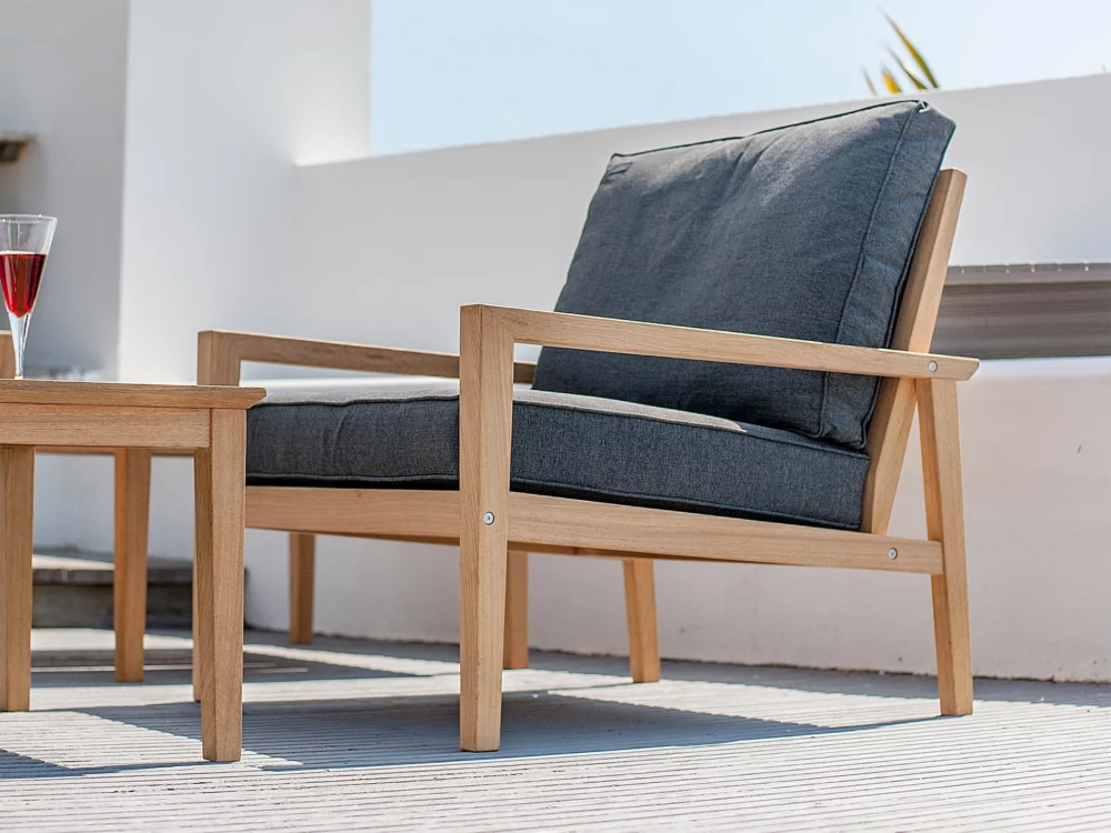 Alexander Rose Tivoli Roble Lounge Armchair High Quality Hardwood Garden Furniture