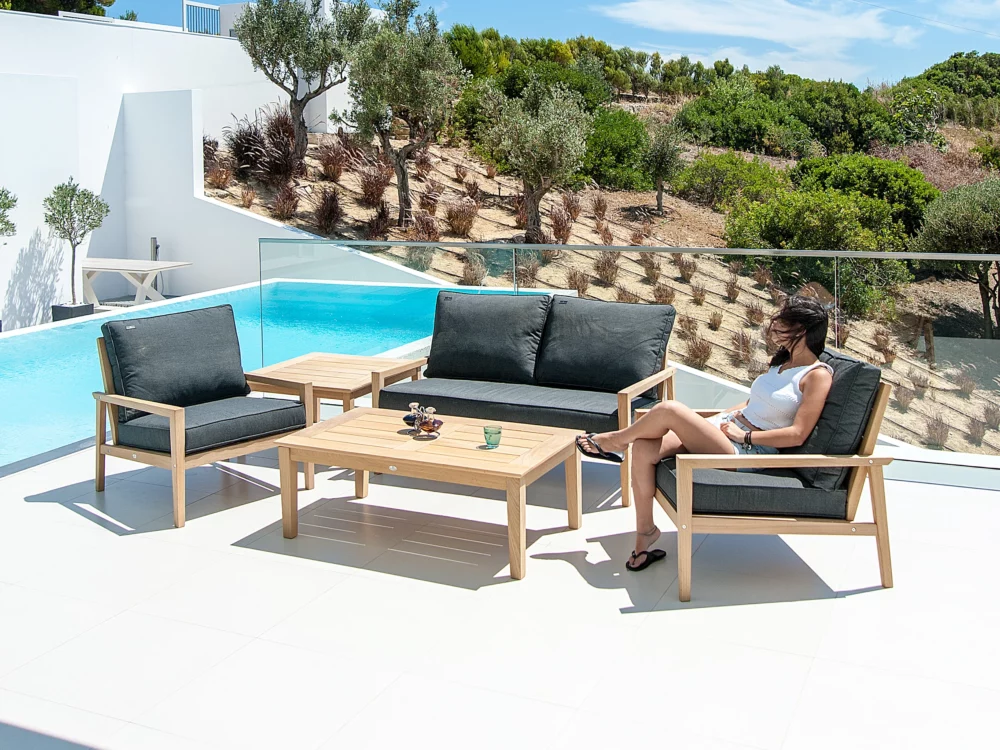 Alexander Rose Tivoli Roble Lounge Set High Quality Hardwood Garden Furniture