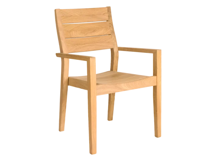 Alexander Rose Tivoli Roble Stacking Armchair