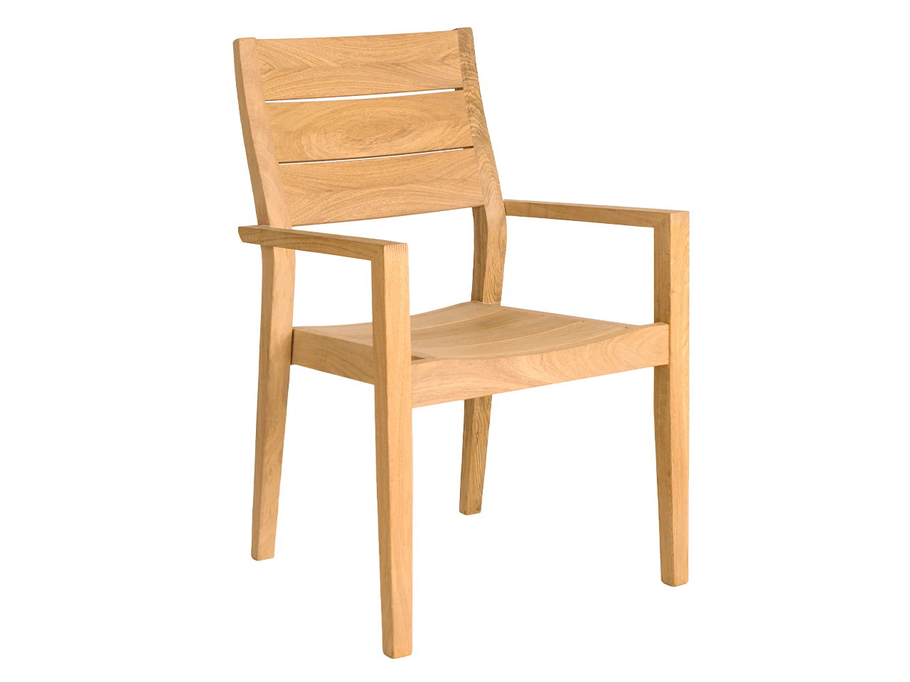 Alexander Rose Tivoli Roble Stacking Armchair