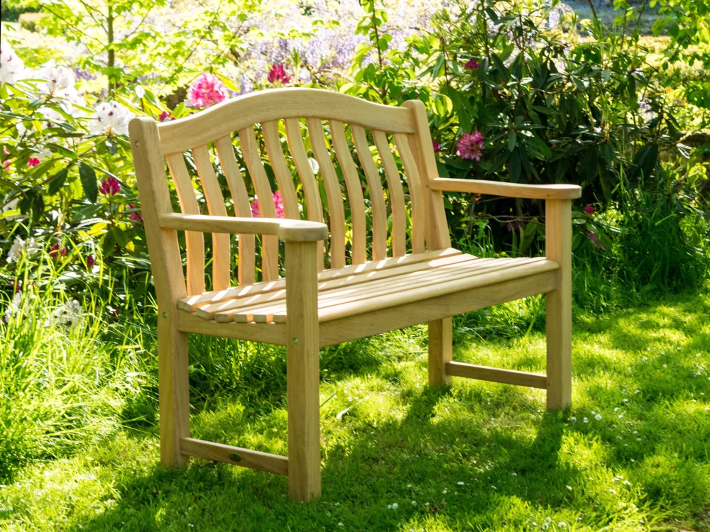 Alexander Rose Turnberry Roble Bench 5ft Luxury Hardwood Bench