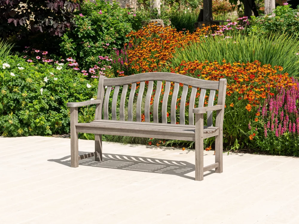 Alexander Rose Turnberry Grey Acacia 5ft Luxury Hardwood Bench