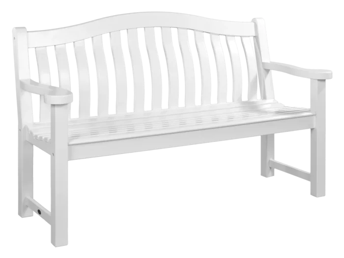 Alexander Rose Turnberry White Acacia Bench 5ft