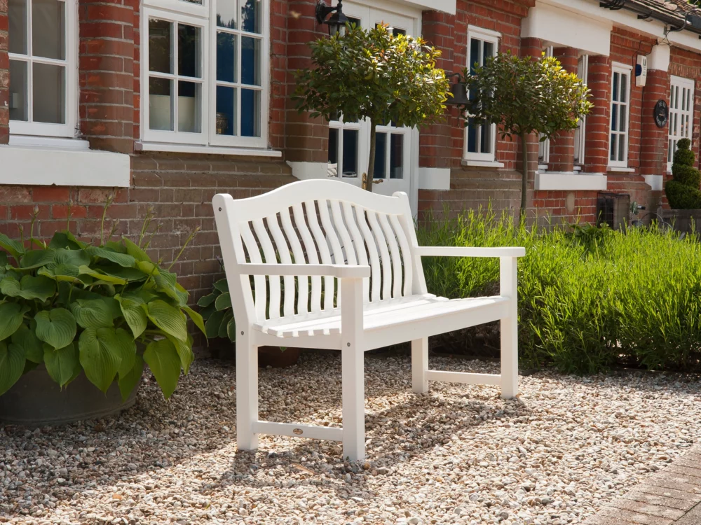 Alexander Rose Turnberry White Acacia 5ft High Quality Hardwood Bench